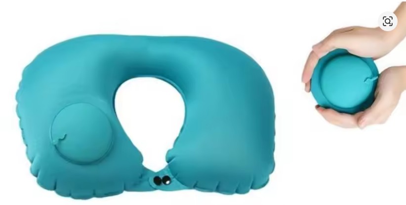 Oreiller de voyage gonflable
