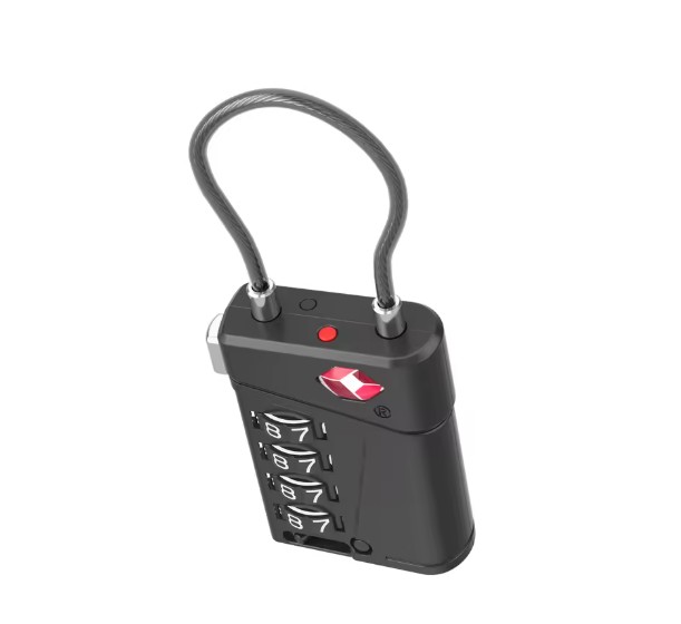 Cadenas 545 TSA 008 4 chiffres avec Alarme d'ouverture