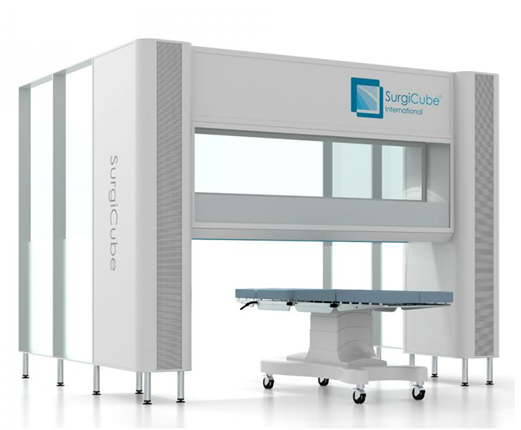 Système modulaire d'opération stérile pour les interventions chirurgicales - Surgicube