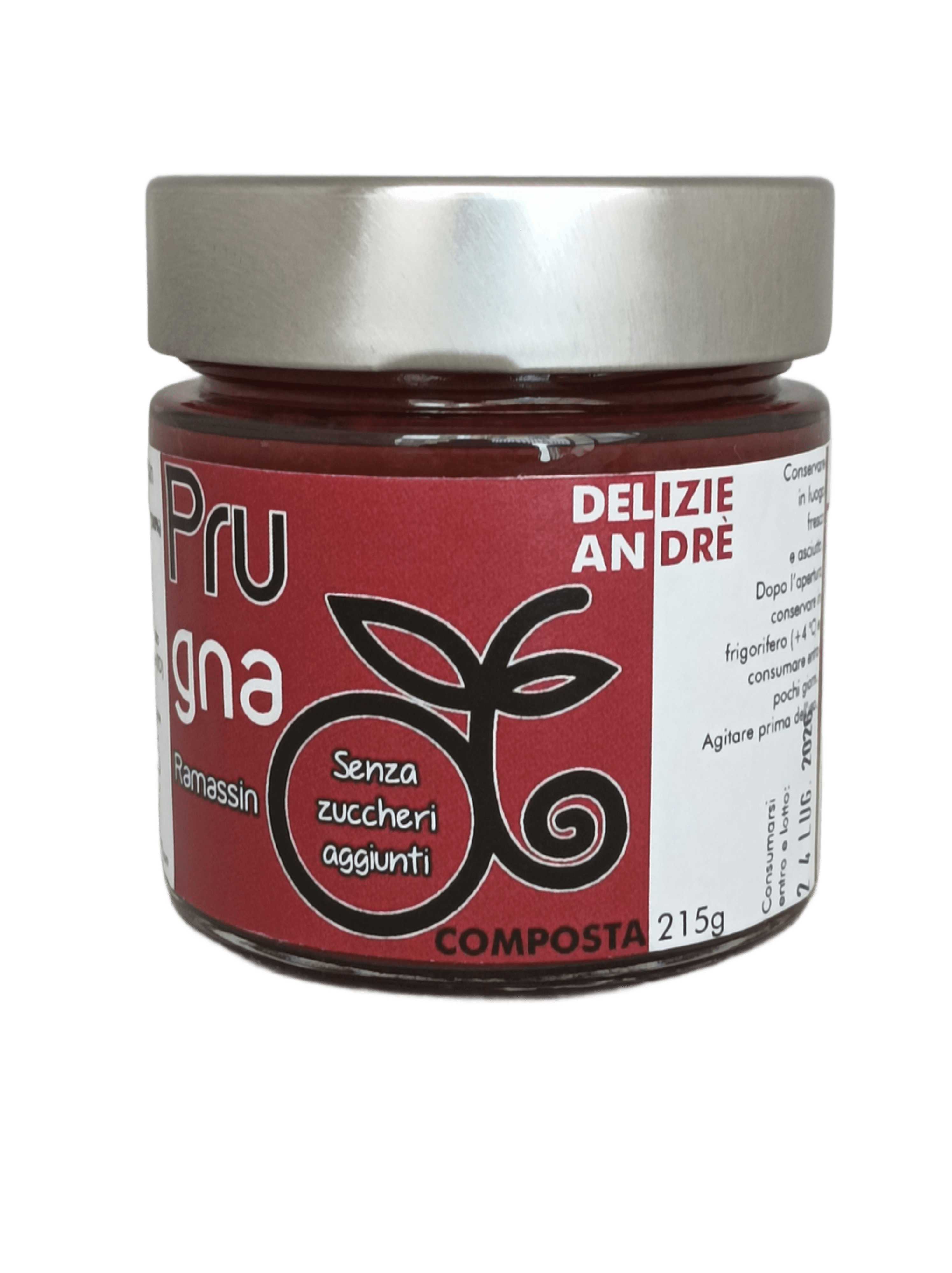 Composta prugne ramasin 215 gr