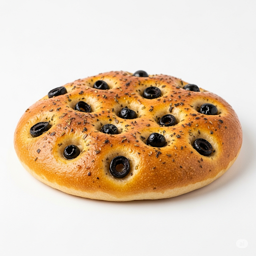 Focaccina con olive 120 gr ca.