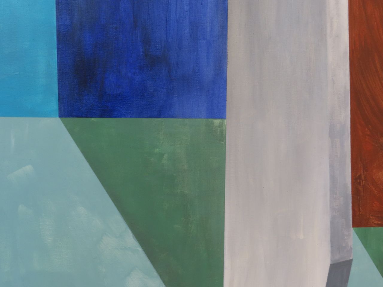 Mixed media on canvas 133 x 200 cm