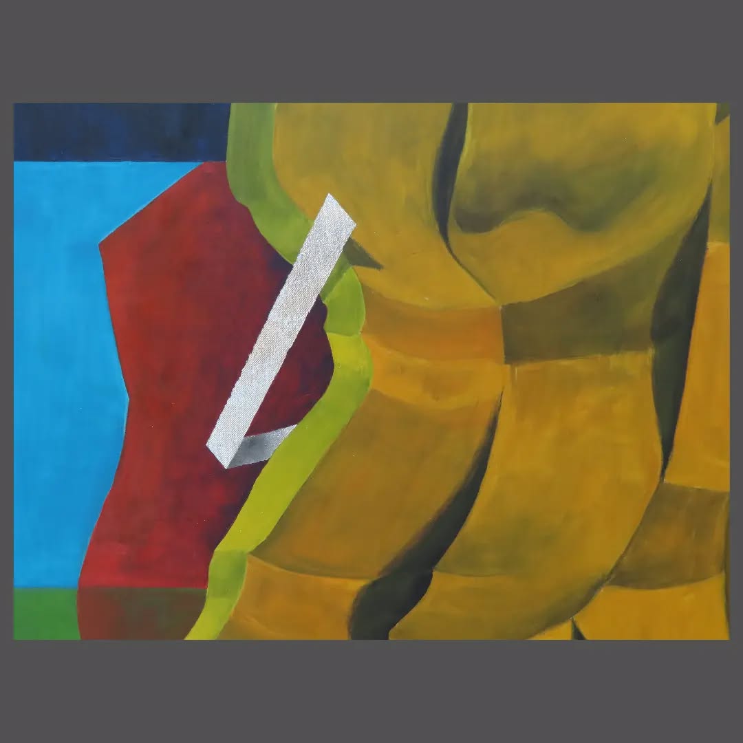 Mixed media on canvas