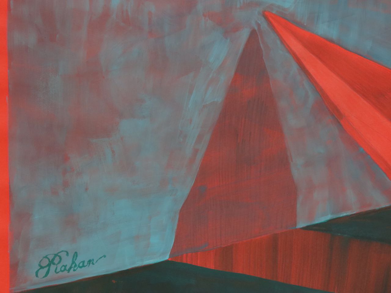 Mixed media on paper
