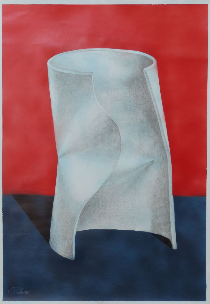 Mixed media on paper