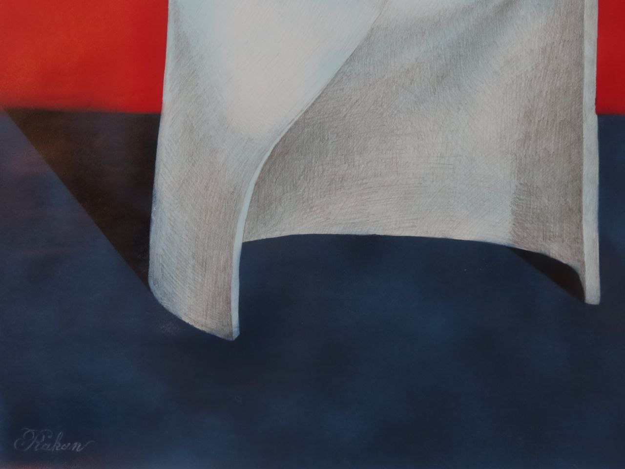 Mixed media on paper