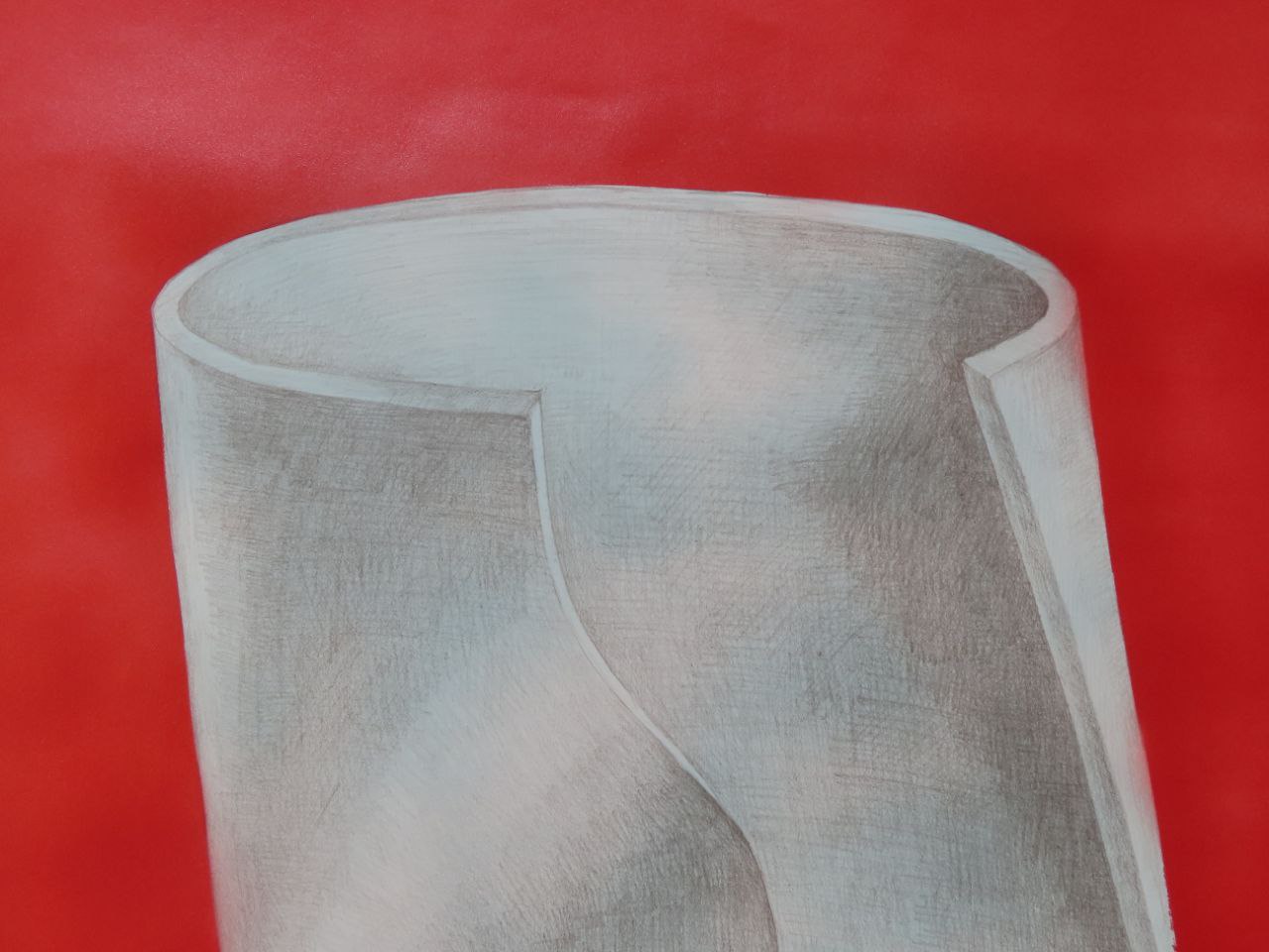Mixed media on paper