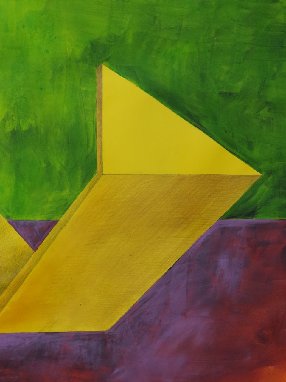 Mixed media on paper