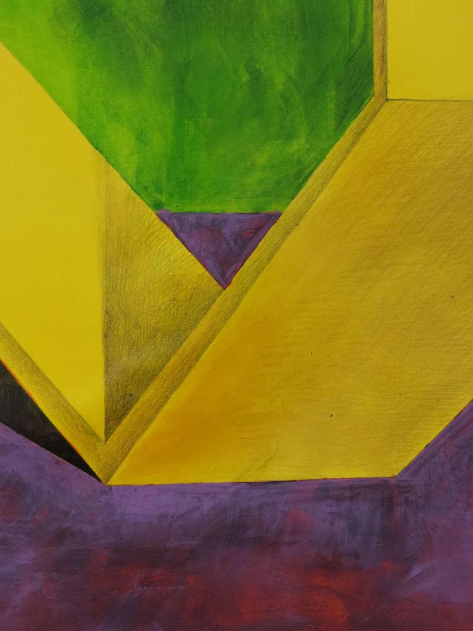 Mixed media on paper