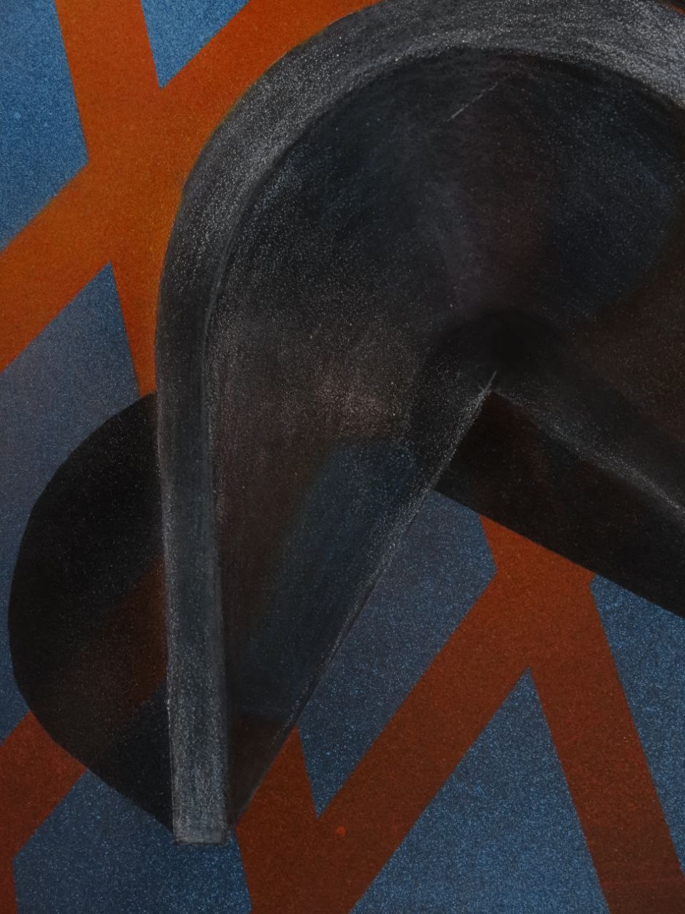 Mixed media on canvas