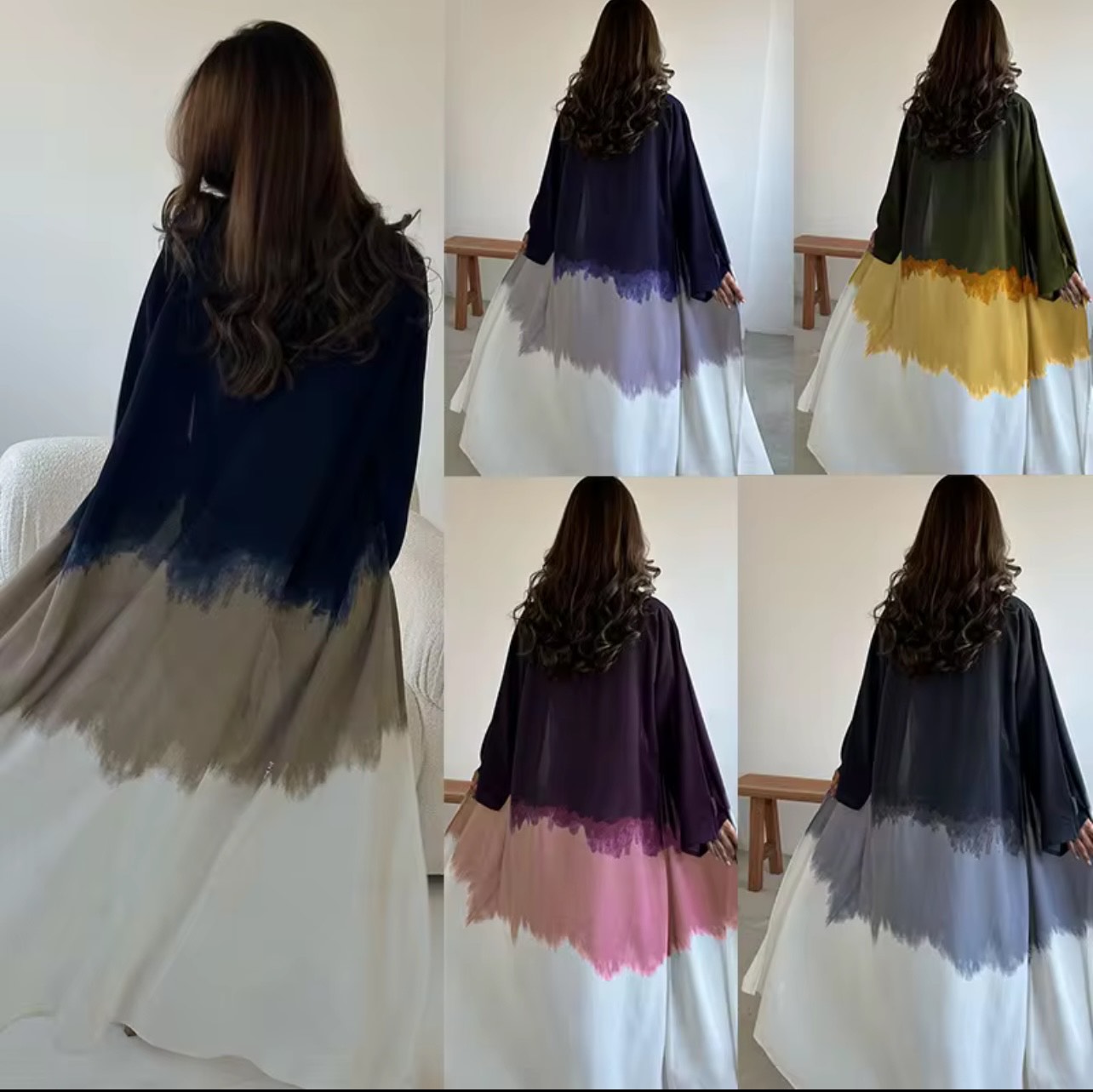 Open abaya for Spring and summer
