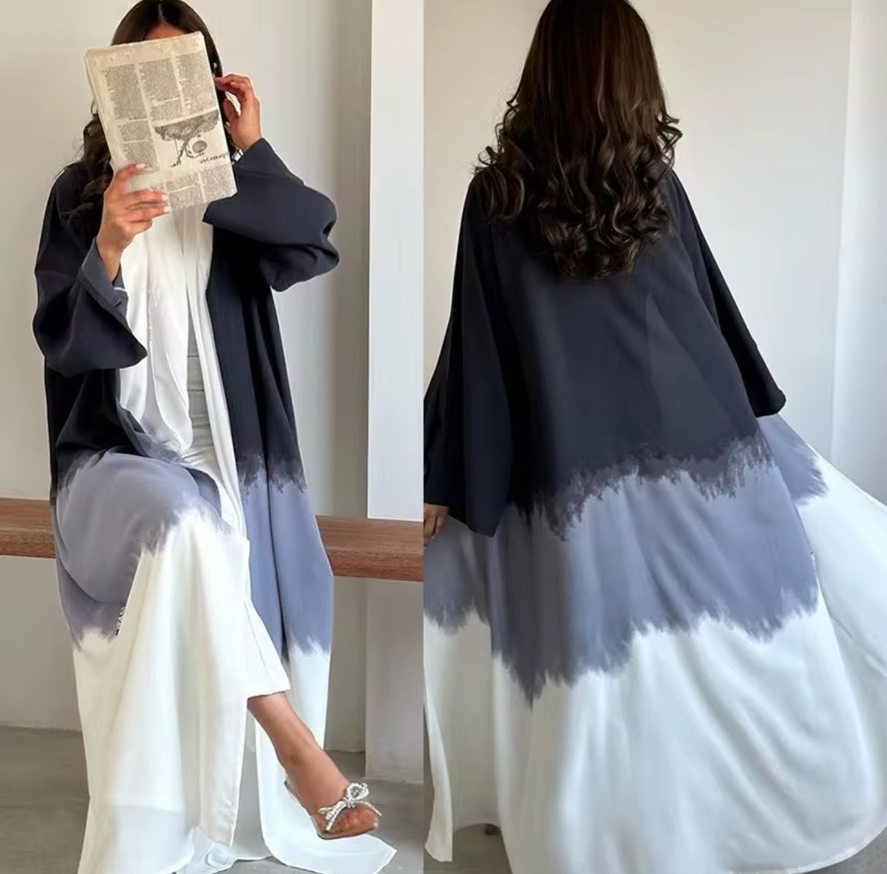 Open abaya for Spring and summer