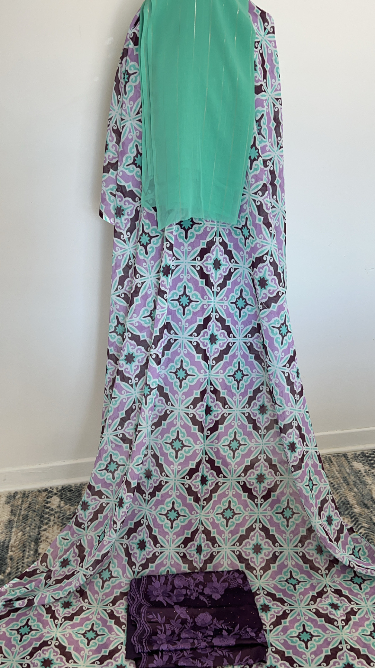 Turquoise/Purple Brand New Dirac set