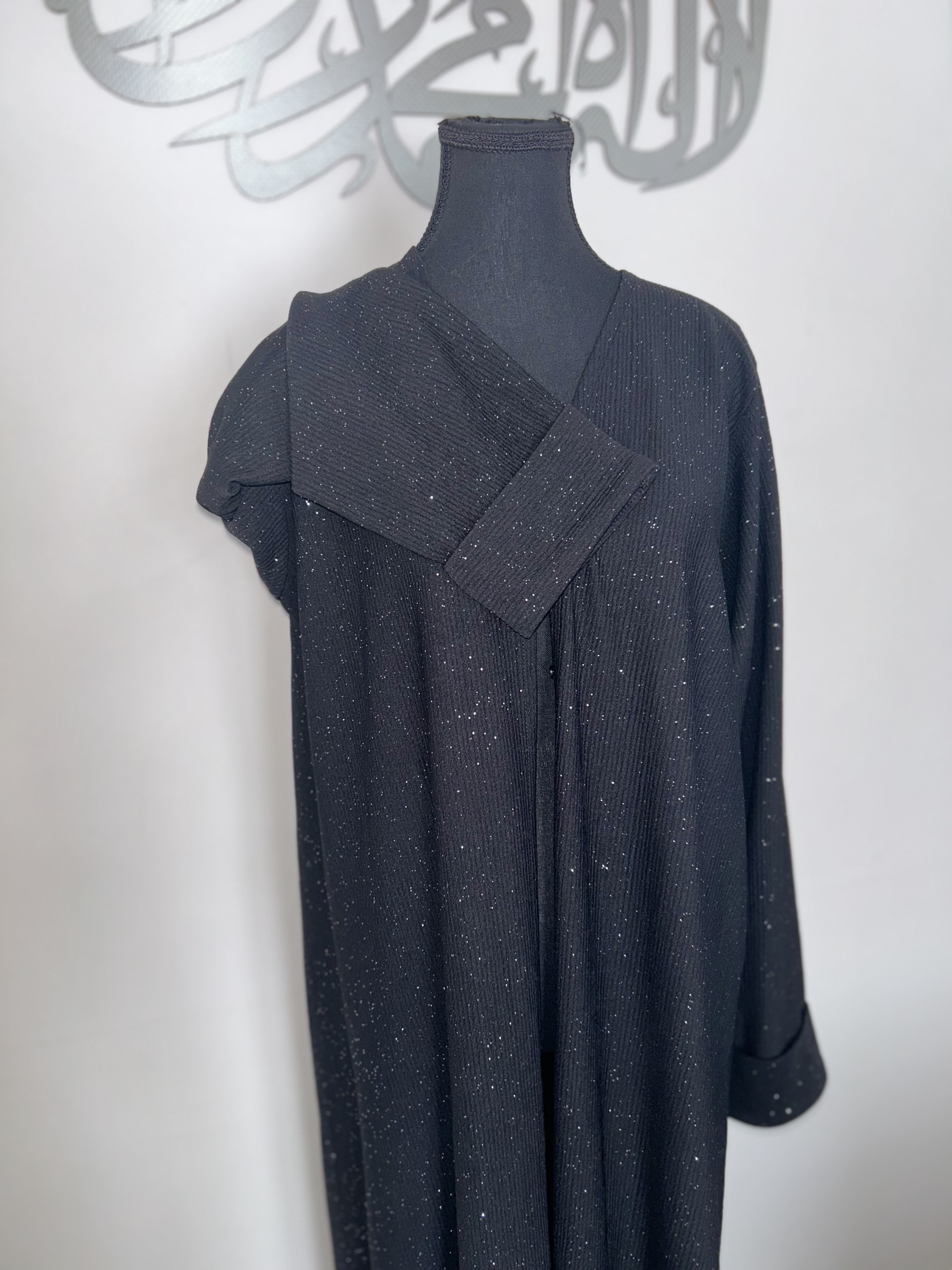 278 Elegant Black abaya