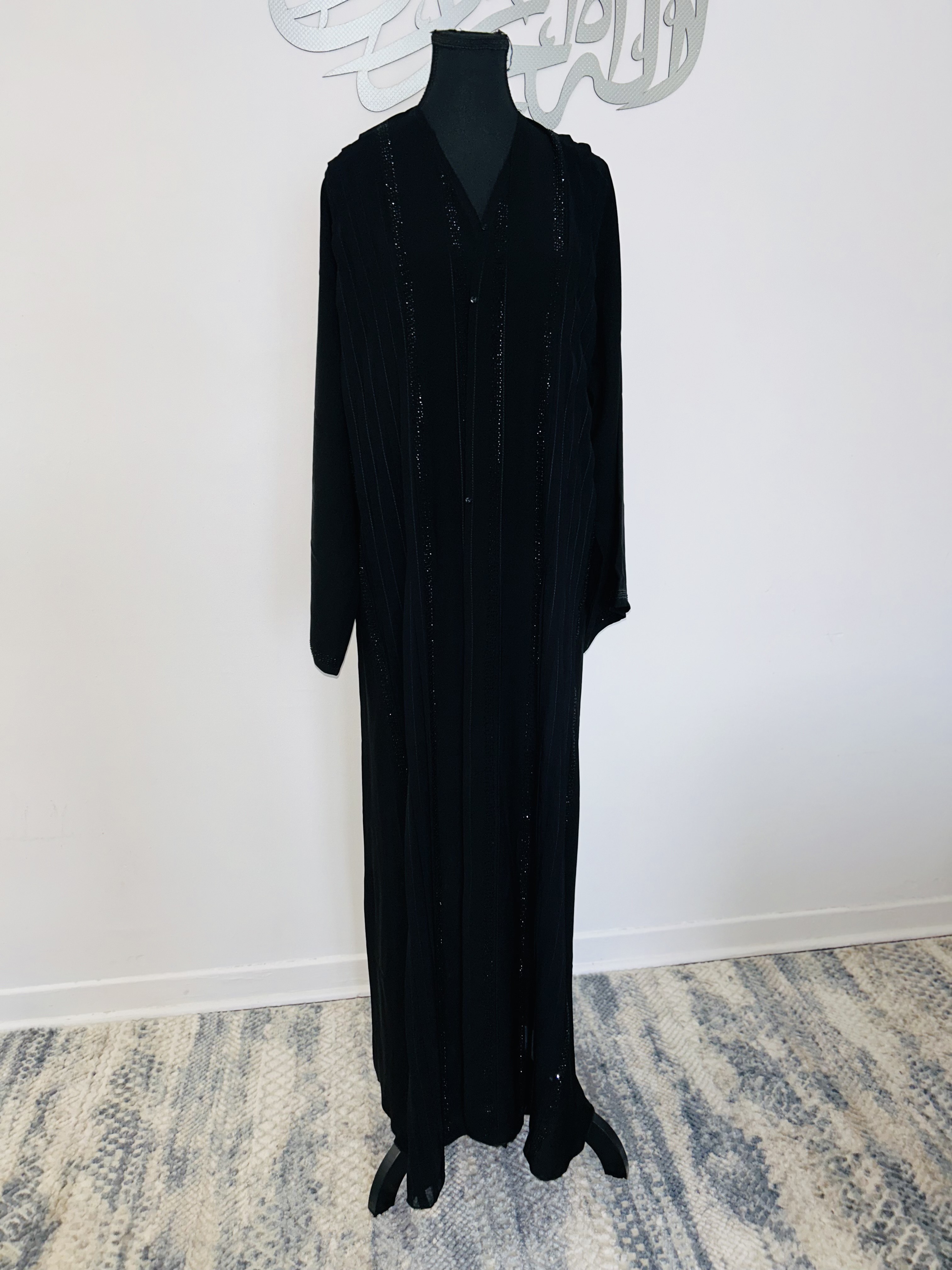 277 satin luxurious  Abaya