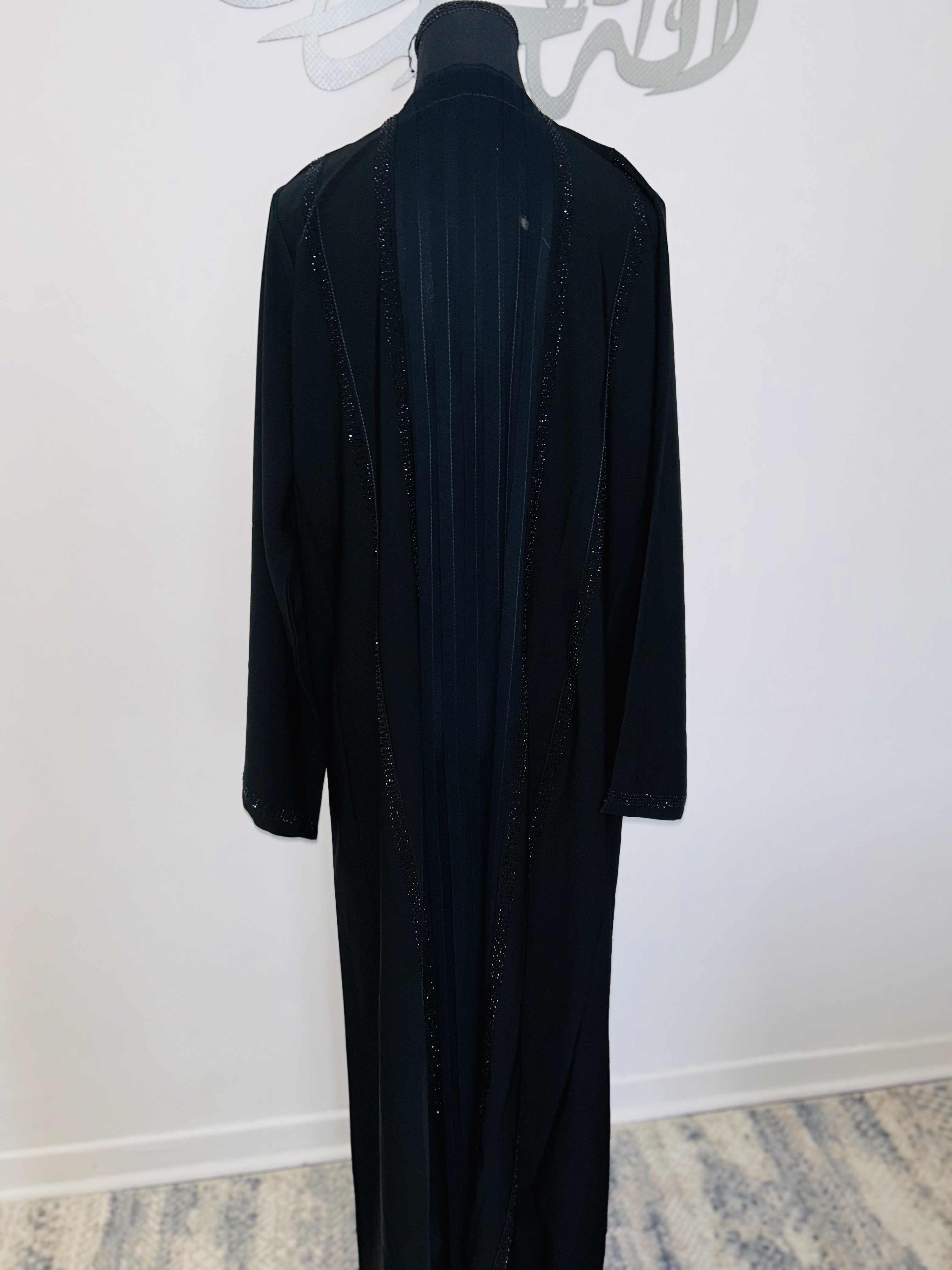 277 satin luxurious  Abaya
