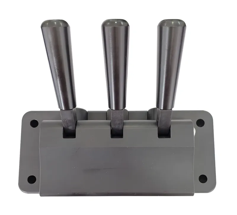 Válvula Completa 3 Bicos Preta