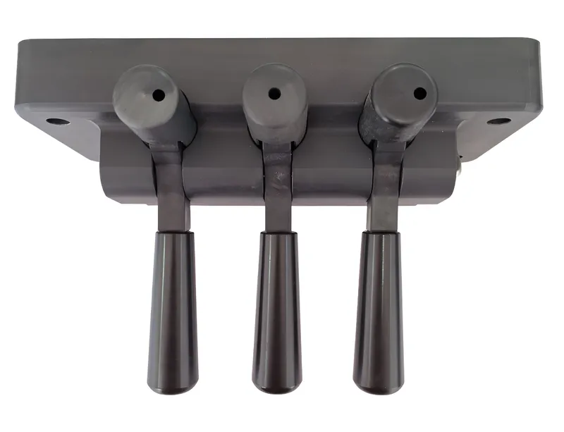 Válvula Completa 3 Bicos Preta