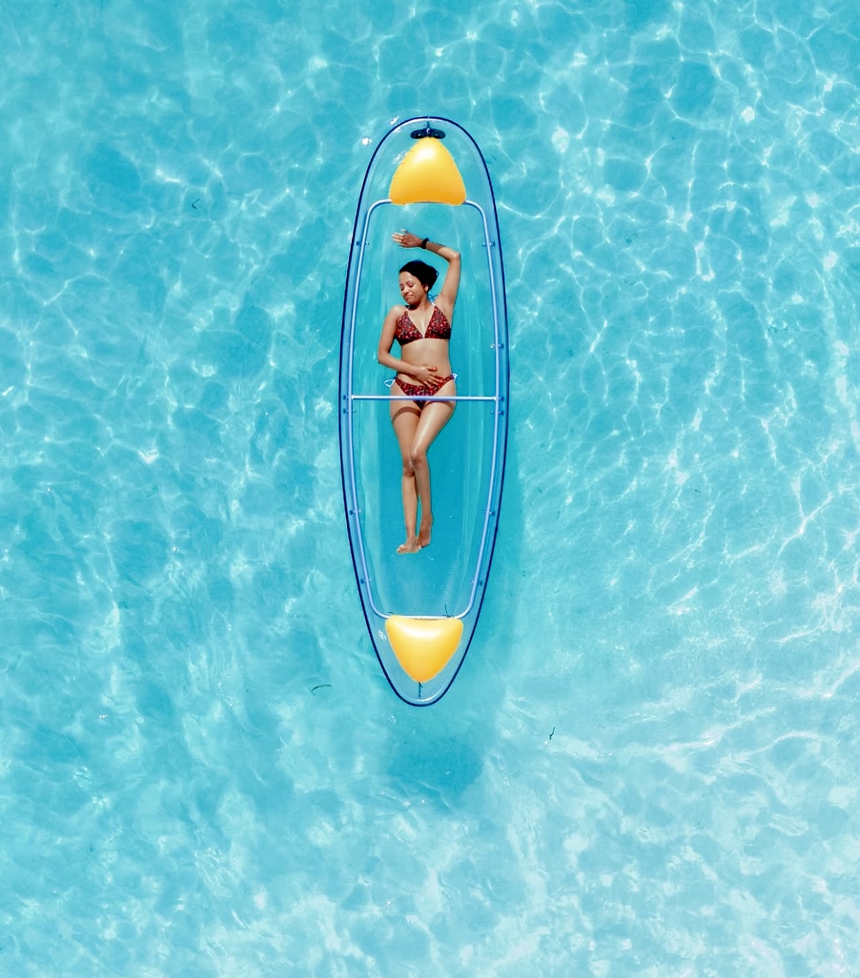 Transparent Kayak