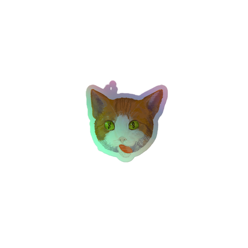 Sushi Cat (Holo Sticker)