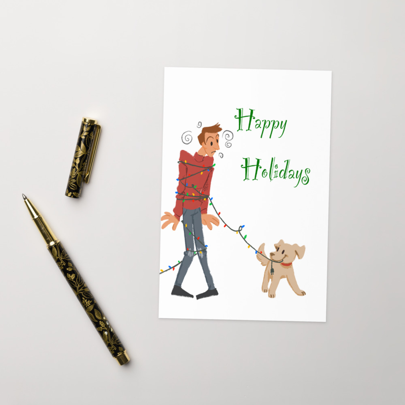 Tied Up (Greeting Card)