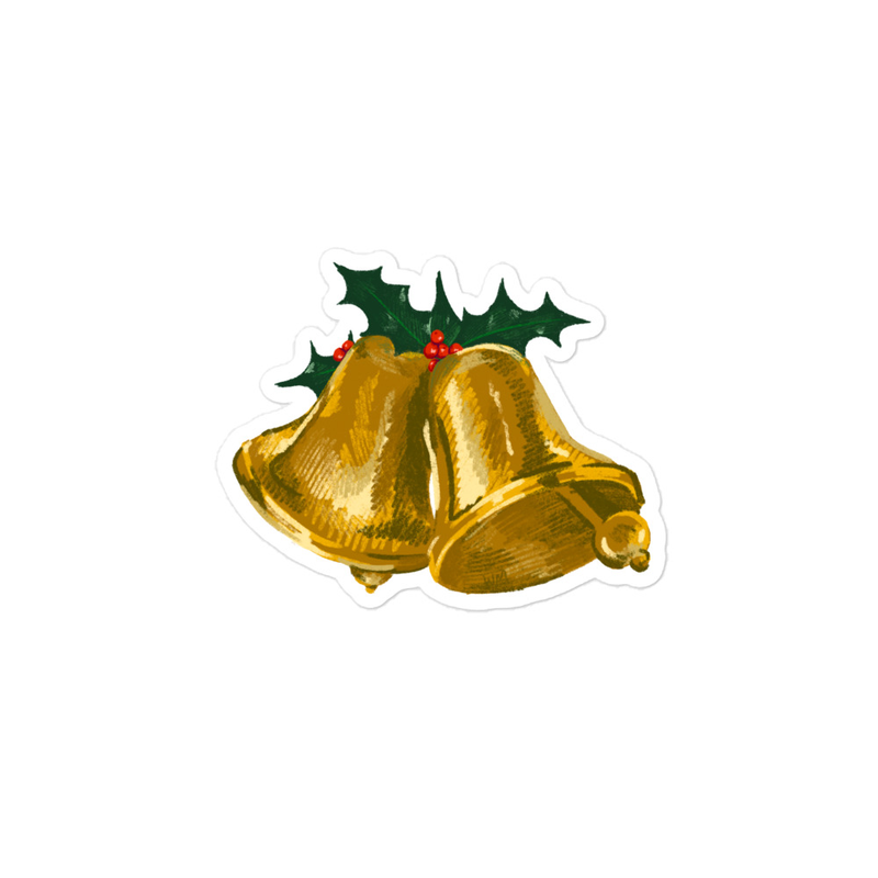 Holly Bells (Sticker)