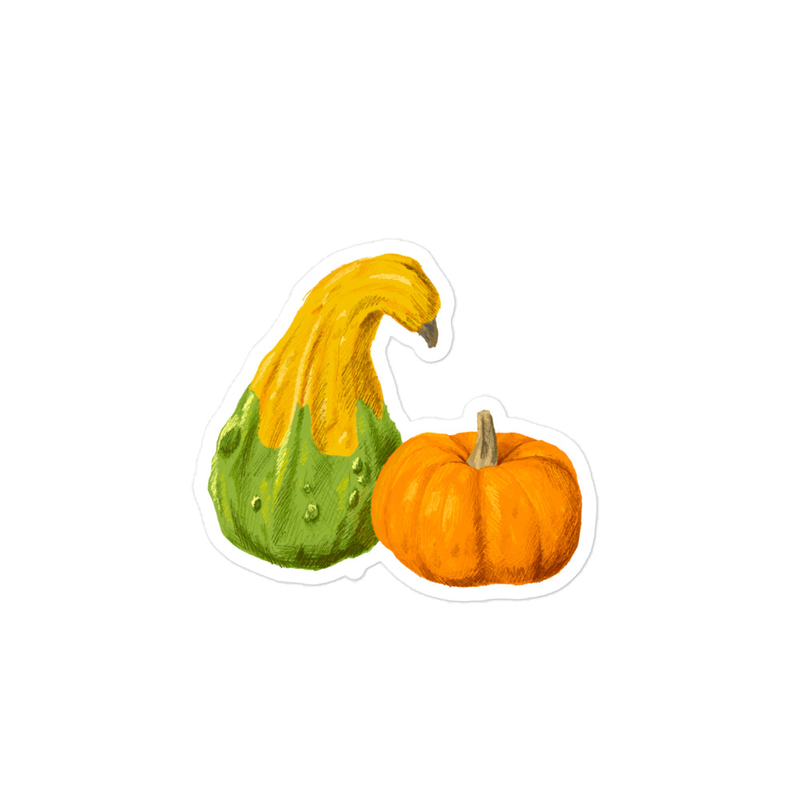 Fall Gourds (Sticker)