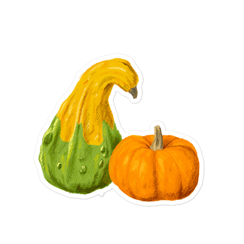 Fall Gourds (Sticker)