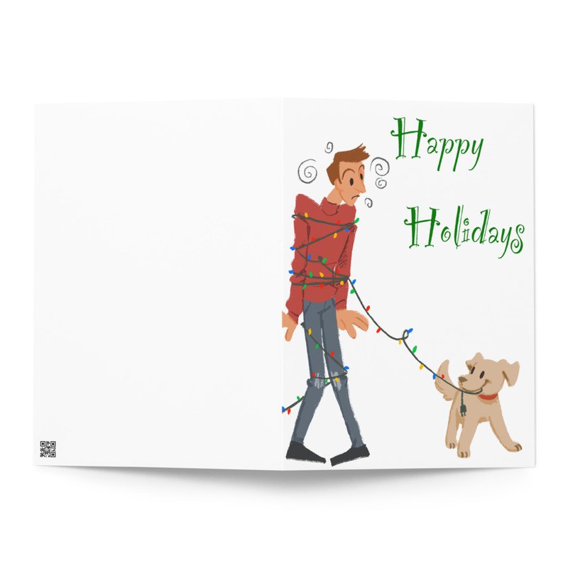 Tied Up (Greeting Card)