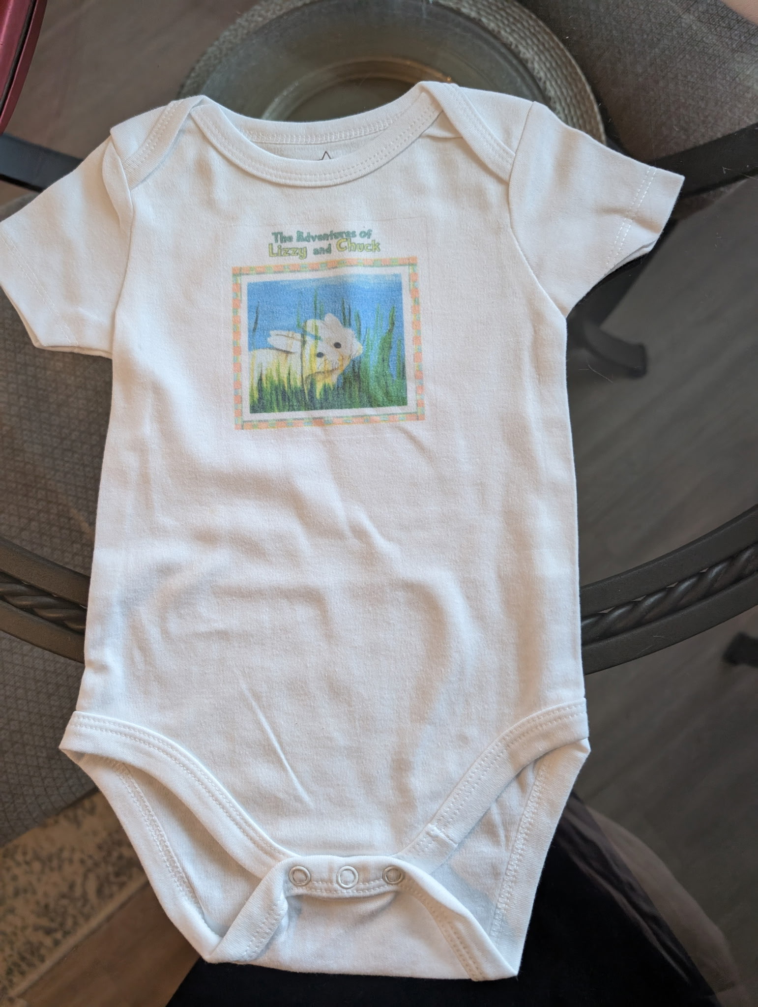 The Adventures of Lizzy and Chuck - Bunny Onesie