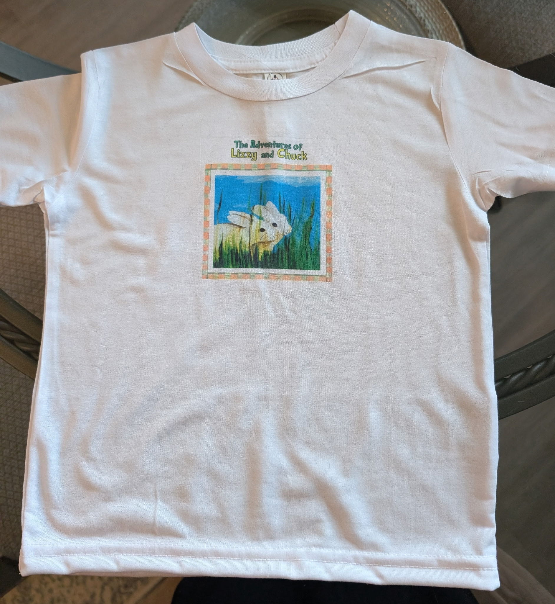 The Adventures of Lizzy and Chuck - Bunny T-Shirt