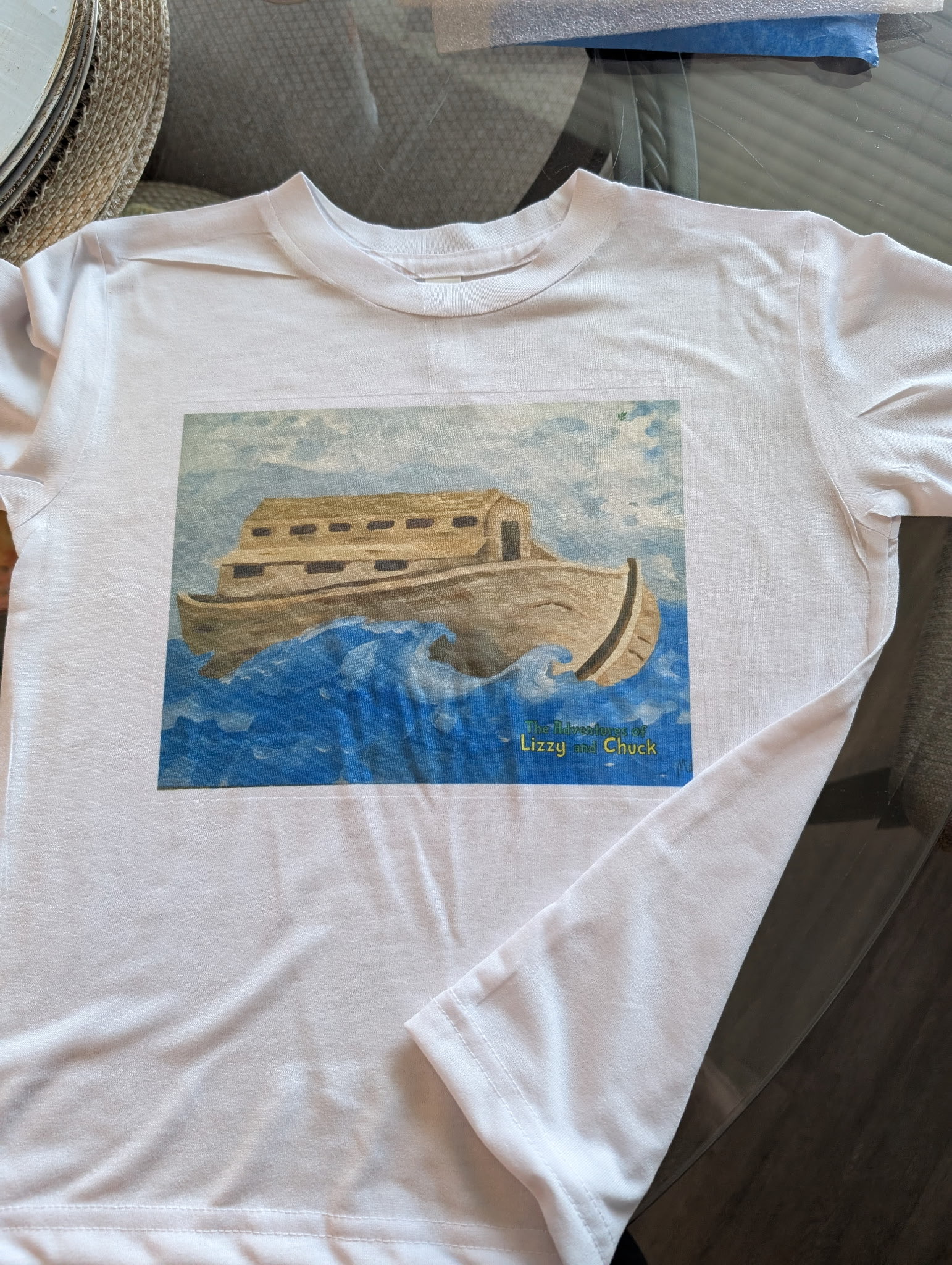 The Adventures of Lizzy and Chuck - Ark T-Shirt