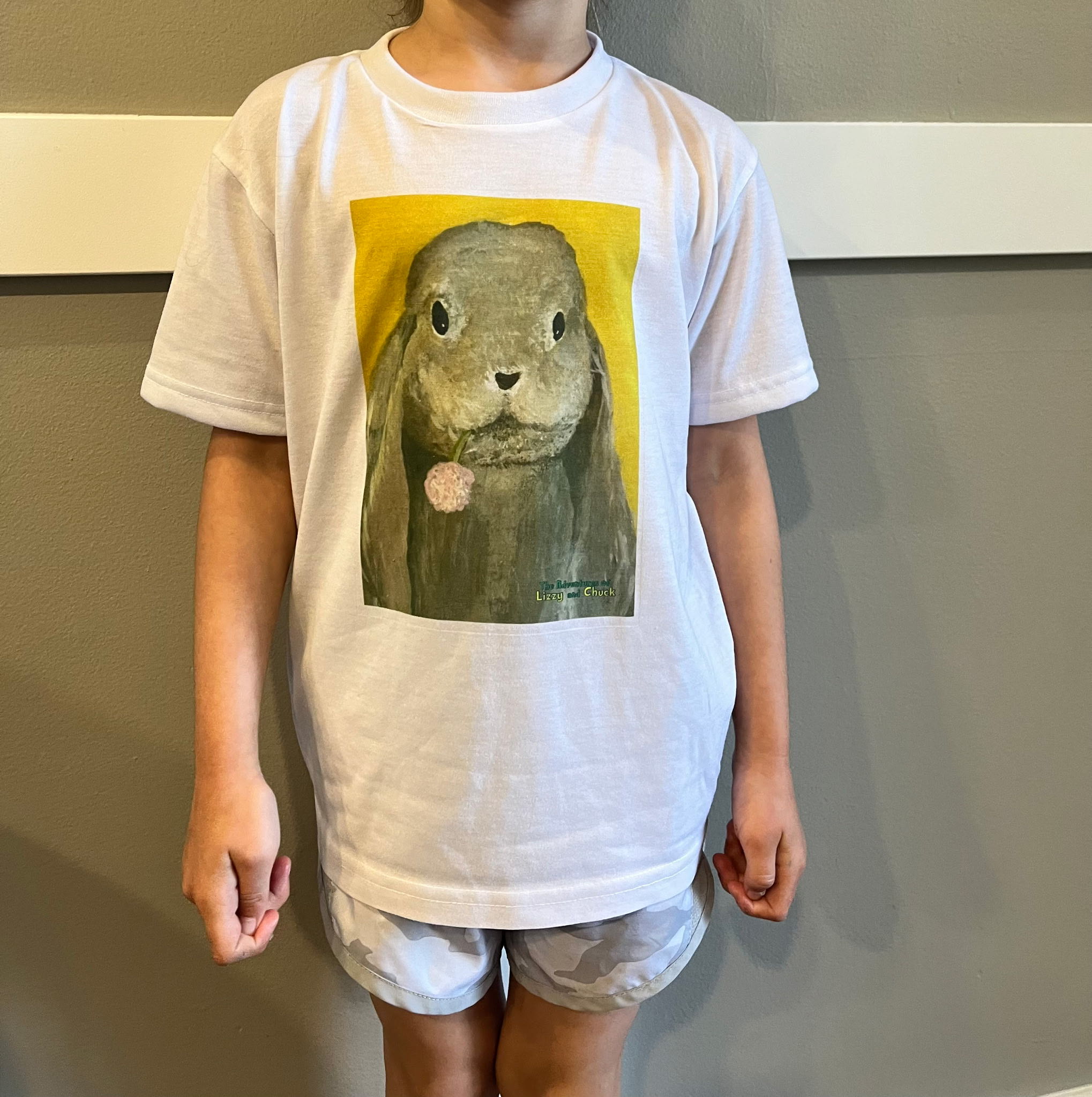 The Adventures of Lizzy and Chuck - Bunny T-Shirt