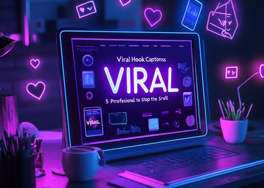 Viral Hook Captions That Stop the Scroll
