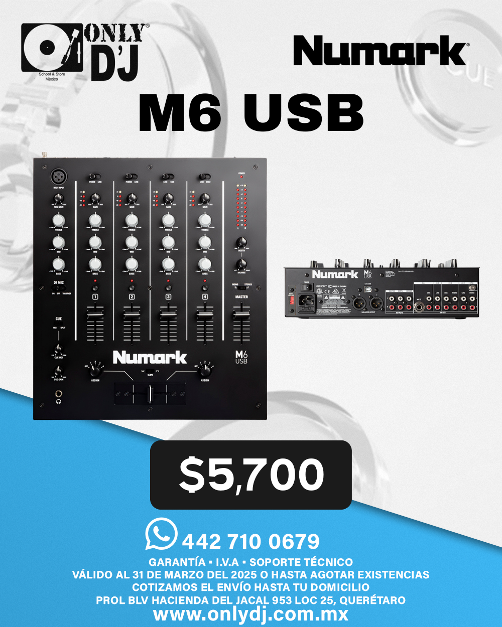 M6 USB