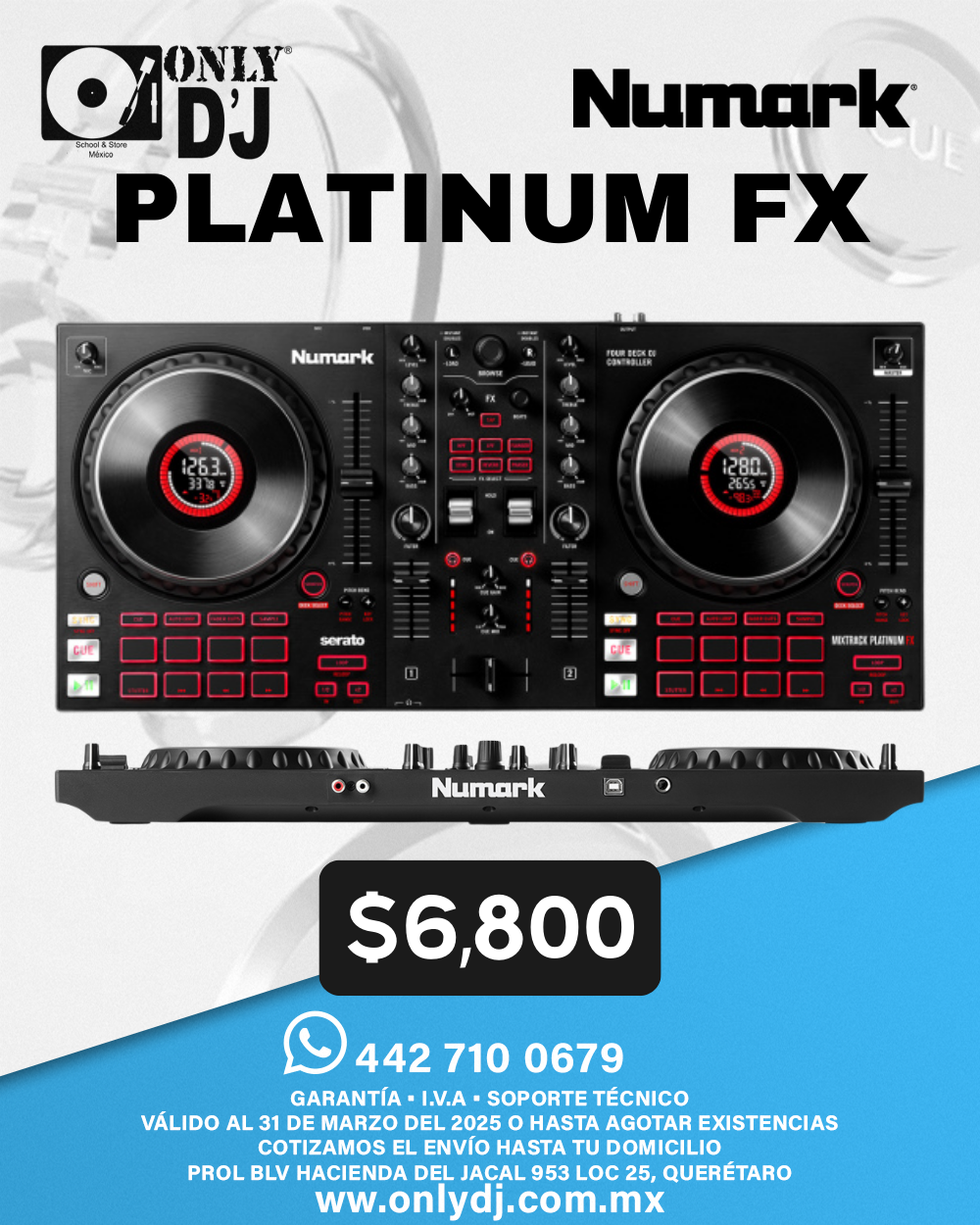 MIXTRACK PLATINUM FX