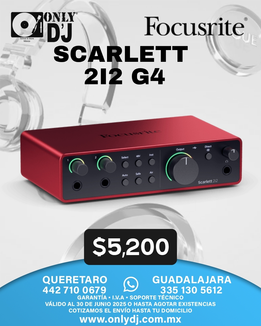 SCARLETT 2I2 G4