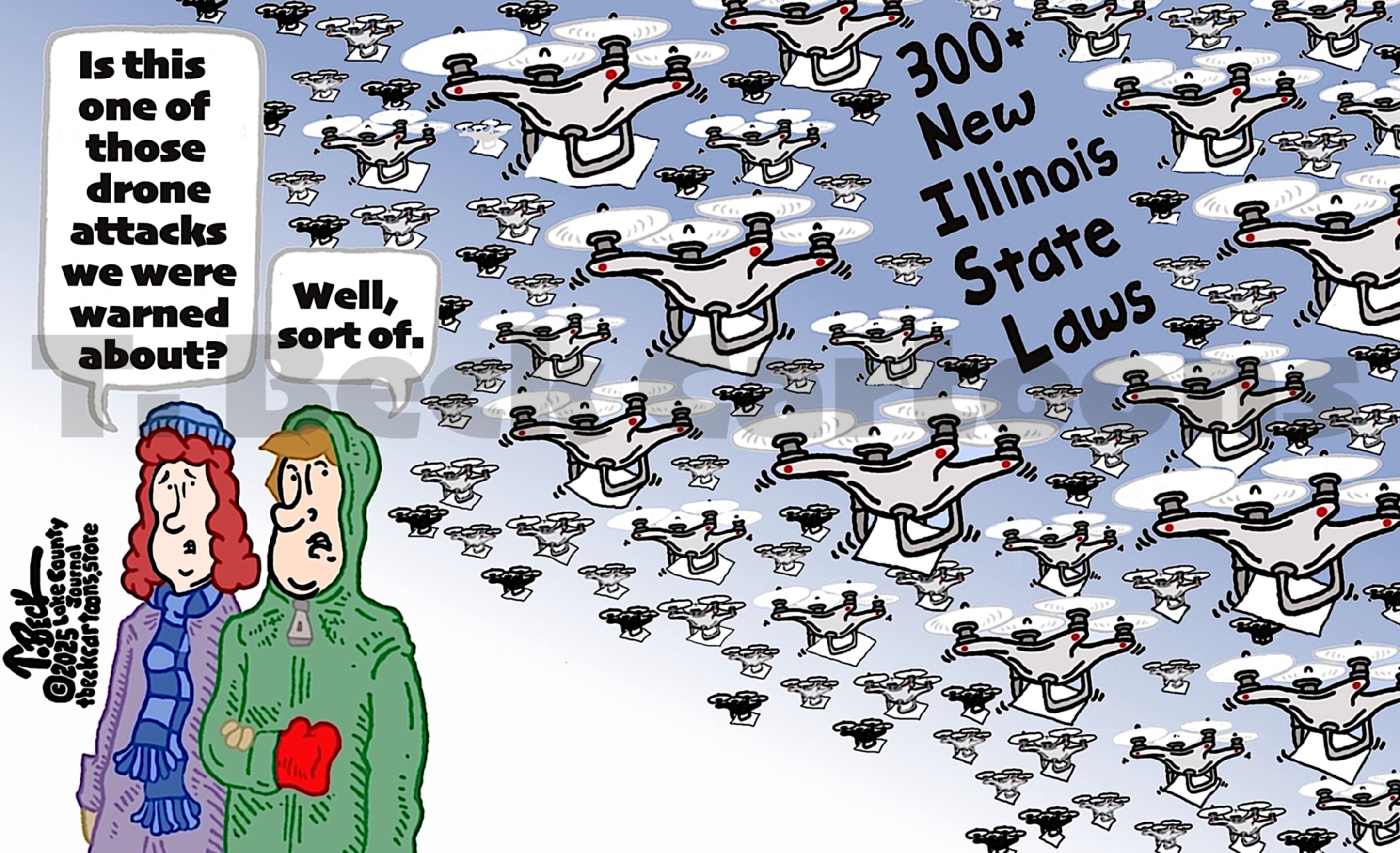 Drone Attack Warnings