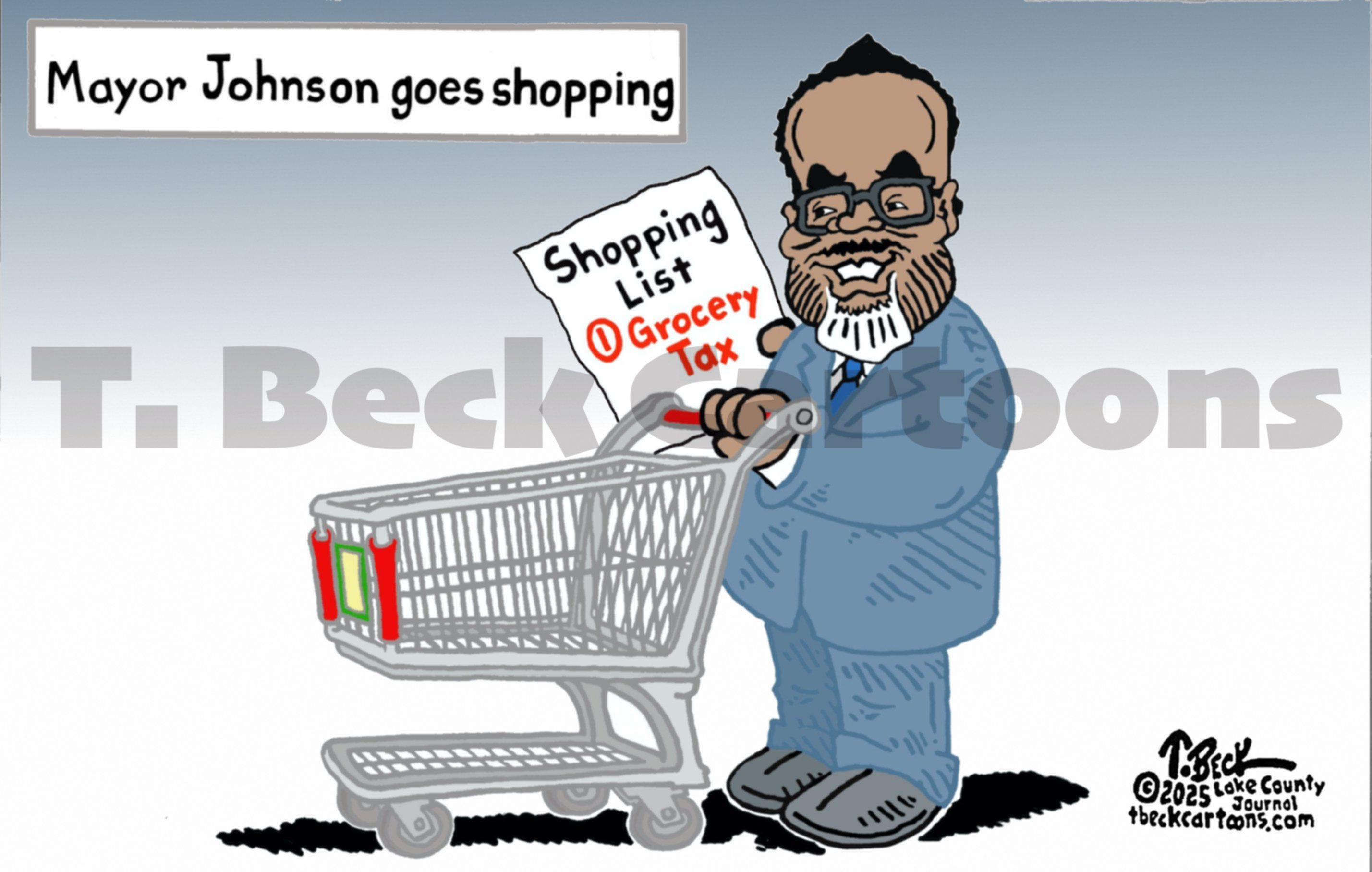 Mayor Johnson Goes Shopping