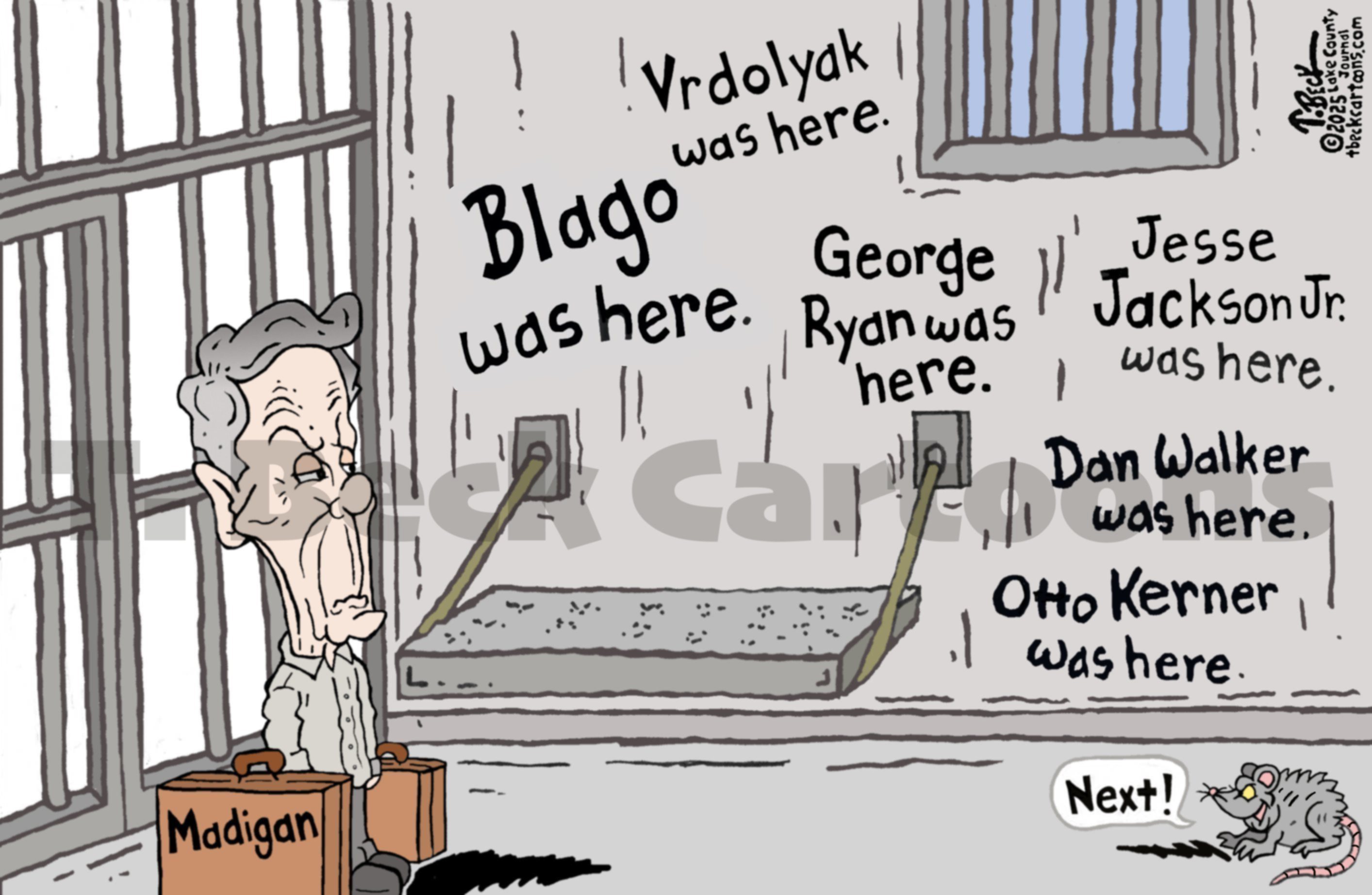 Madigan's Jail Cell