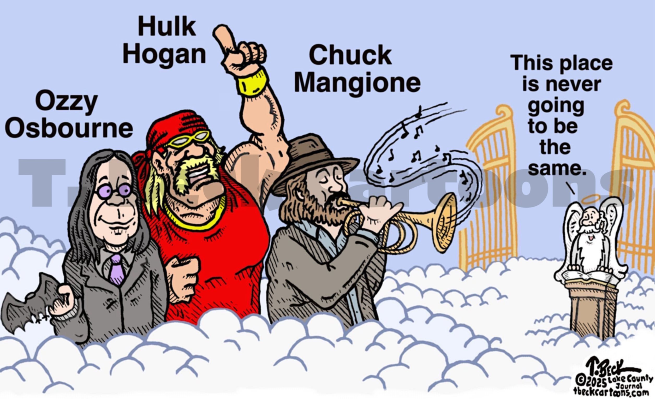 Chuck, Ozzy and the Hulk