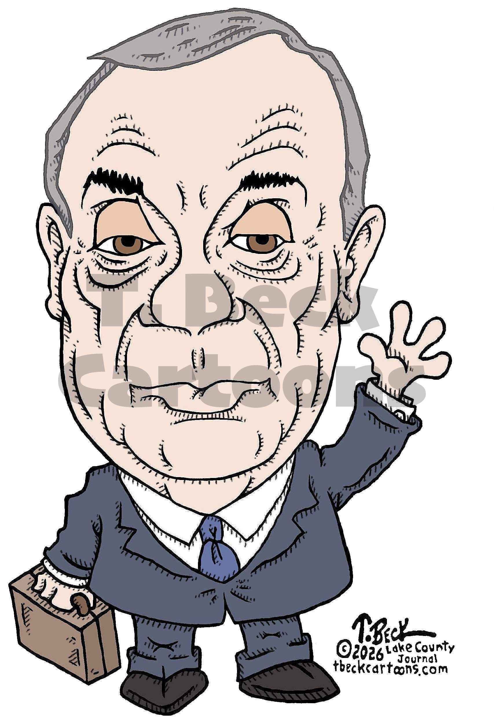 Dick Durbin Caricature