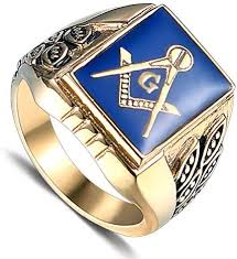 Illuminati X Masonic Ring