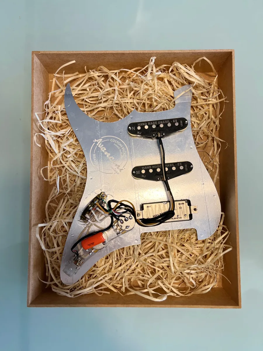 Escudo Completo Stratocaster Hss Mini