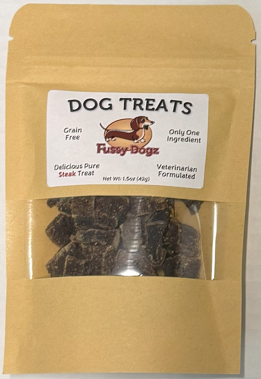 Pure Steak Dog Treats (2.5oz)