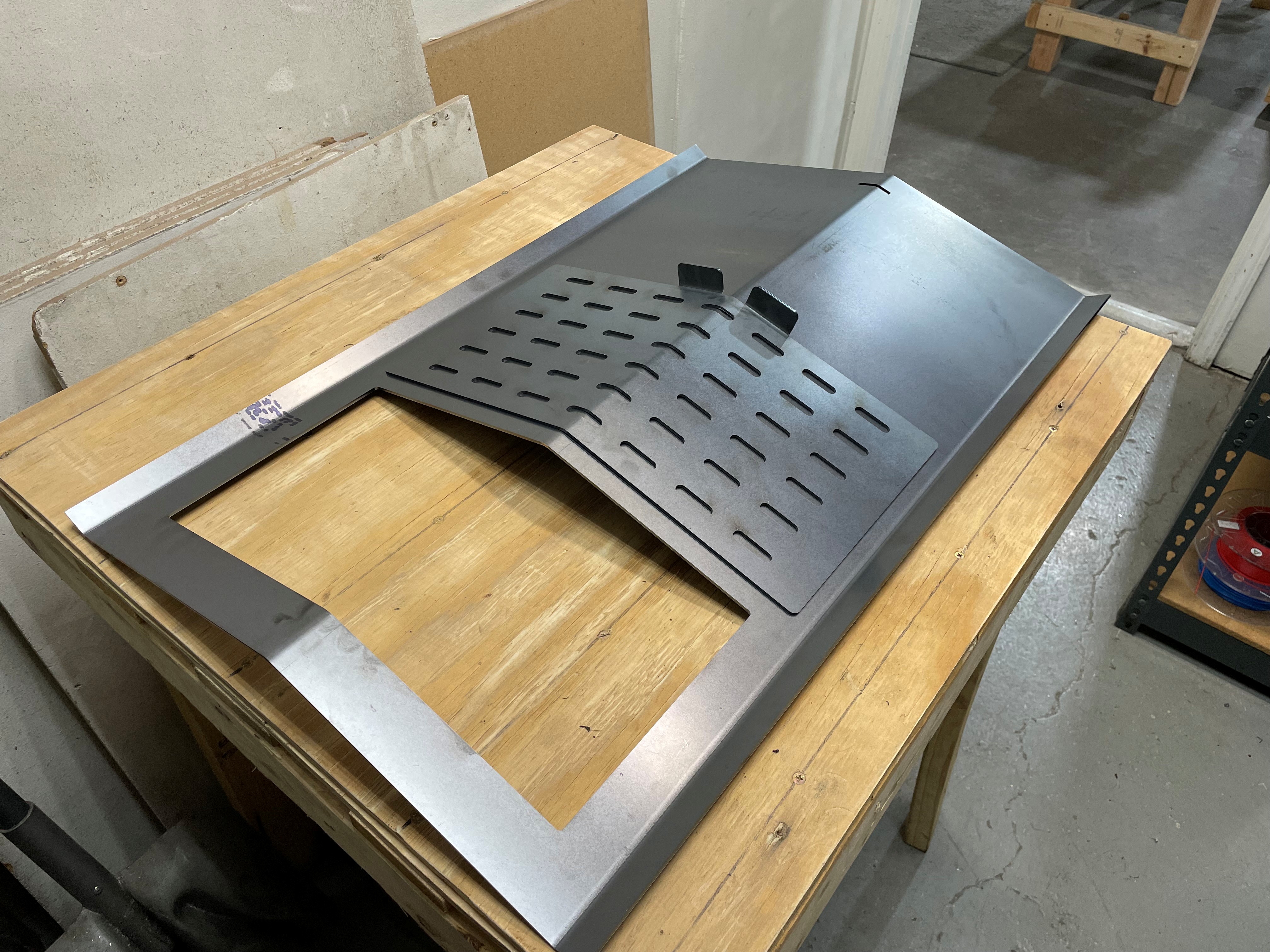 Bent Sear Plate (Fits Lone Star Grillz Pellet Smokers)