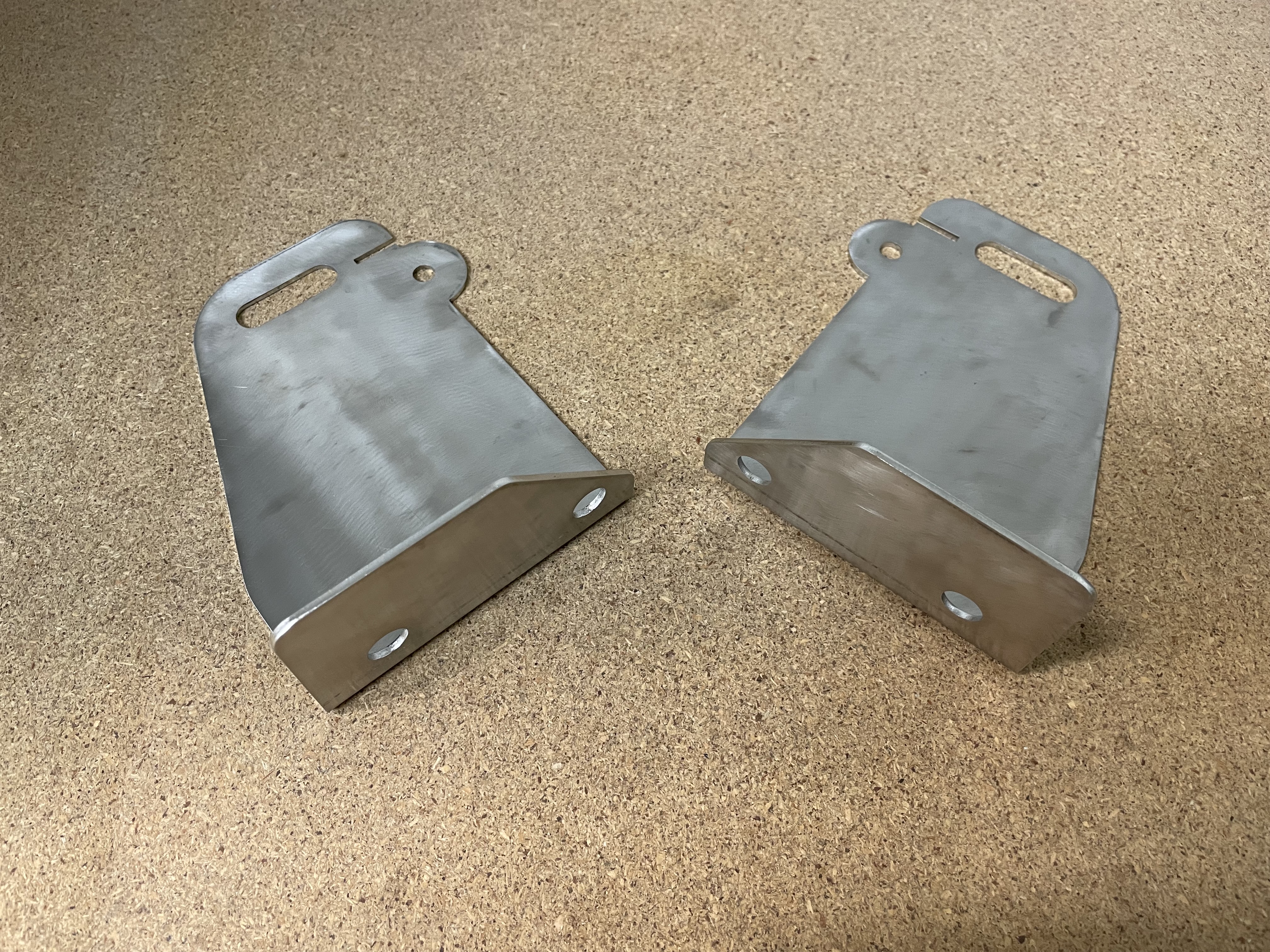 *Pre-Order* - Stainless Steel Shelf Brackets (Fits Lone Star Grillz Pellet Smokers)