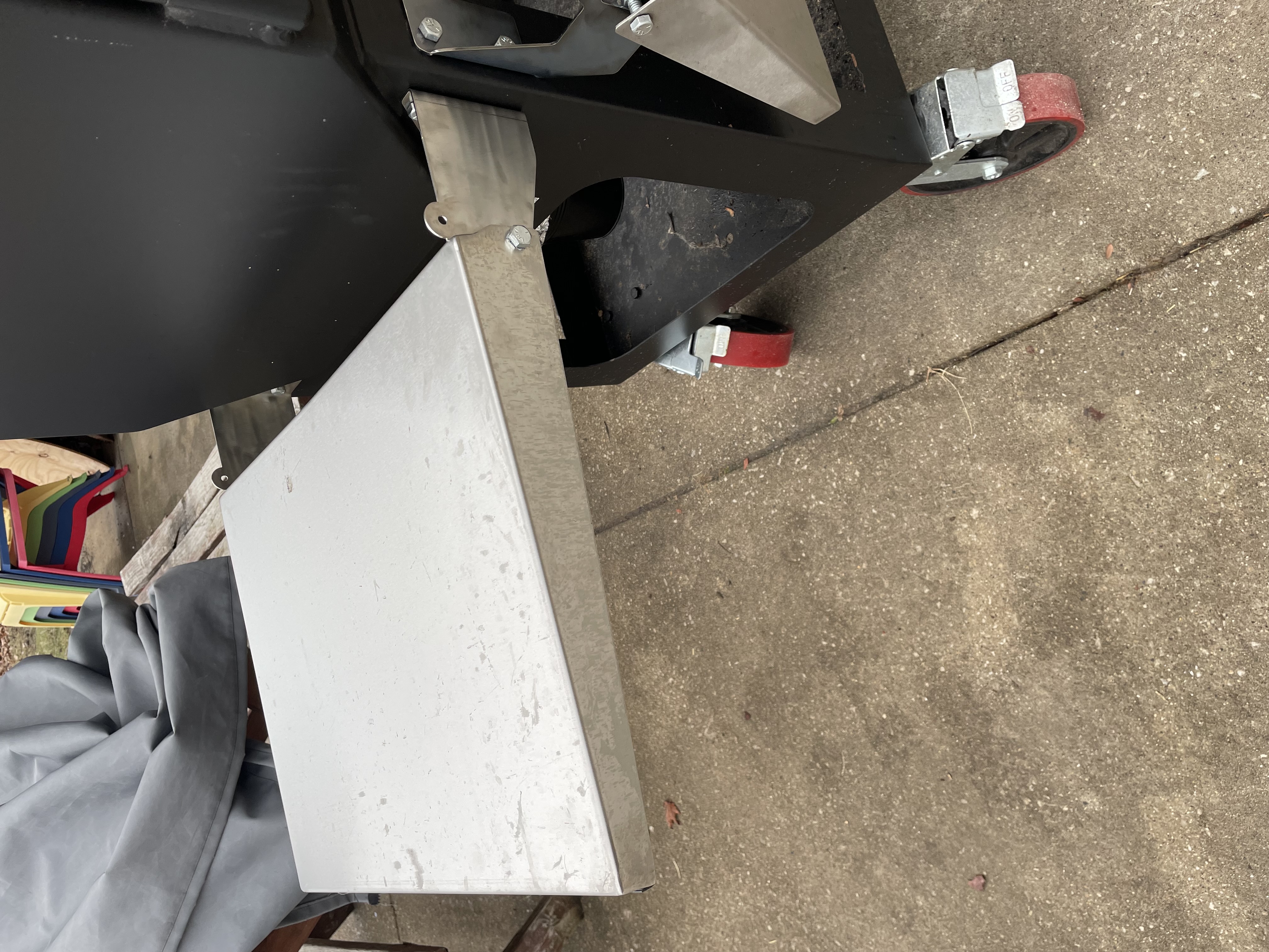 *Pre-Order* - Stainless Steel Shelf Brackets (Fits Lone Star Grillz Pellet Smokers)