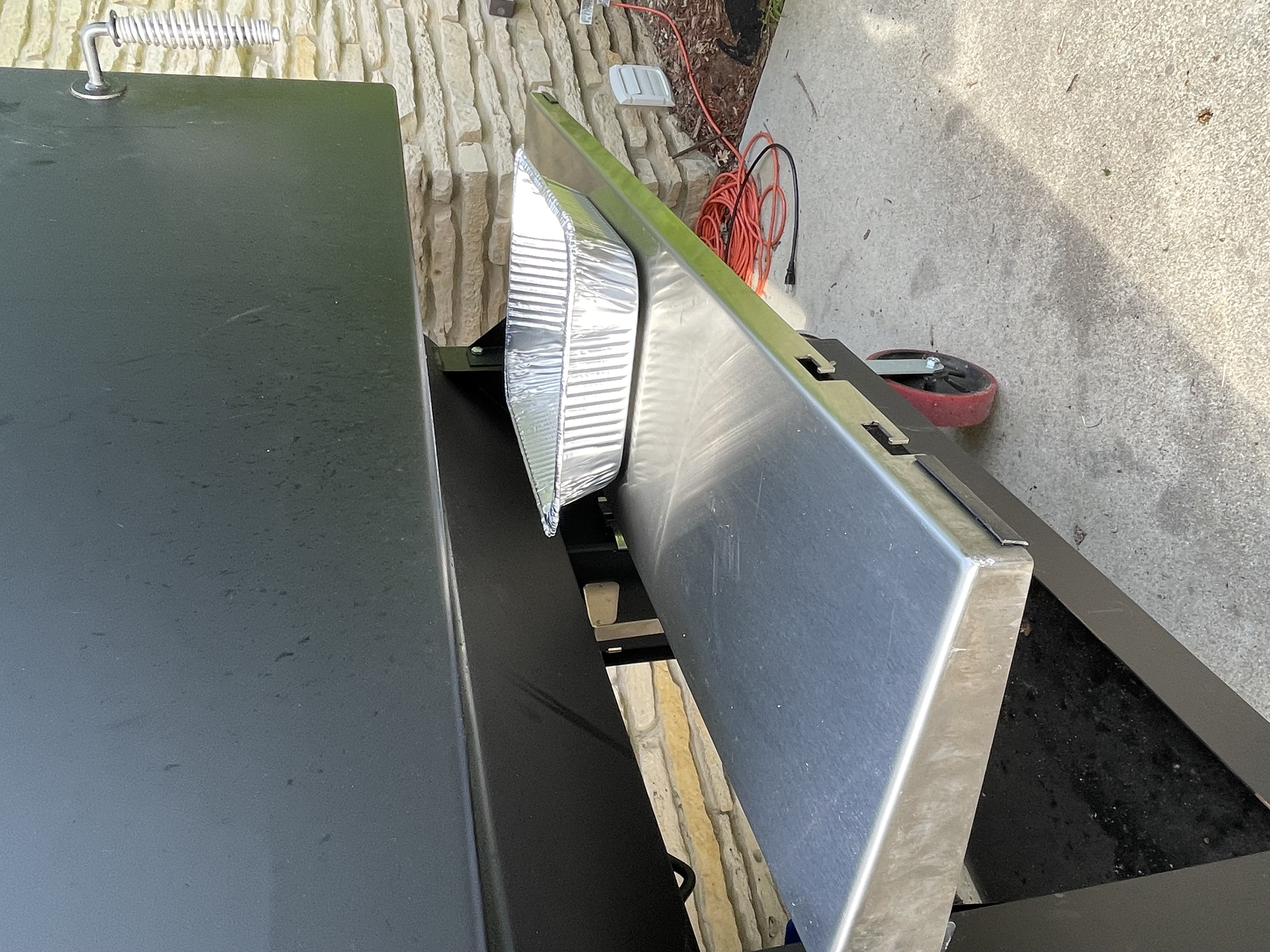 Lone Star Grillz Pellet Smoker Front Shelf Bracket (Cabinet)