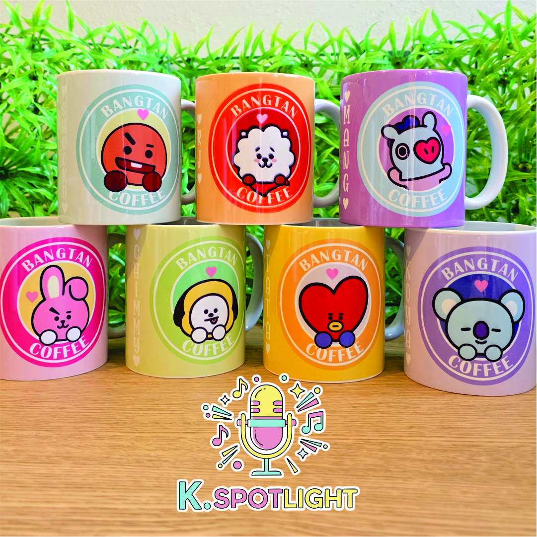TAZAS BANGTAN COFFEE